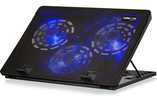 Cooler Para Laptop Airbomm Iceberg 3 Con 3 Ventiladores  