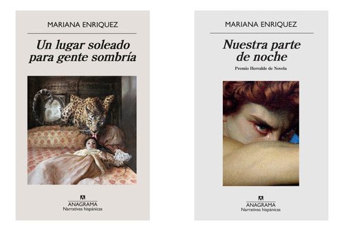 Lugar Soleado + Nuestra Parte - Enriquez - Anagrama 2 Libros