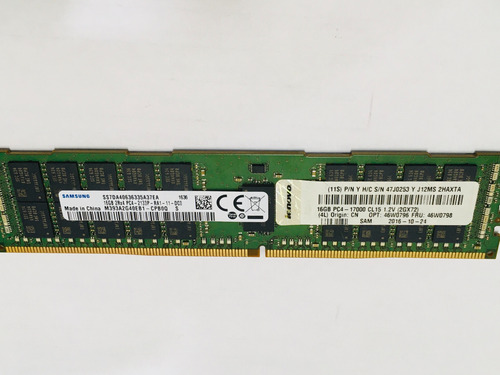 Memória16gb 2rx4 Pc4 2133p Pc4 17000r Ddr4 (Usado)