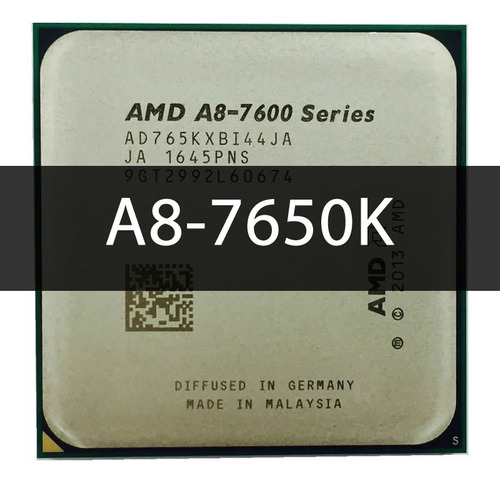 Processador Amd A8 7650k 3.8ghz Quad Core Fm2+