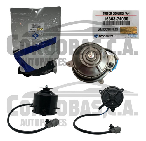 Motor Electroventilador Corolla 93-02 Automatico 