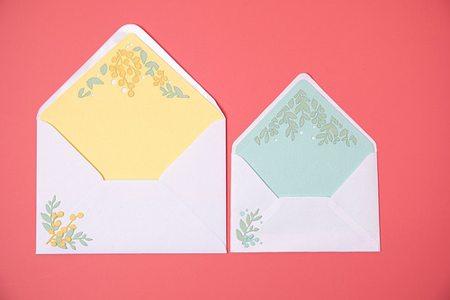 Scrapbooking Set De 7 Troqueles - Revestimientos De Sobres 2