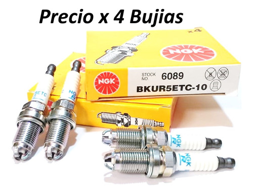 Bujia Vw Fox Spacefox Crossfox Bora Golf Polo Ngk Original *