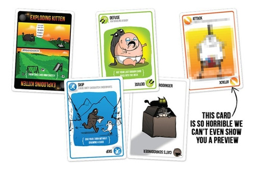 Exploding Kittens - Juego De Cartas