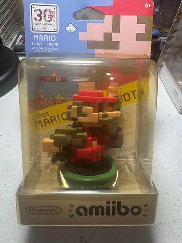 Amiibo Mario 30th Aniversario Primera Línea Nuevo Original (Usado)