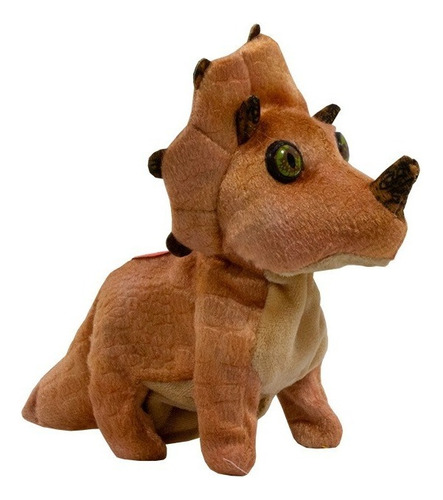 Dinosaurio De Peluche Con Movimieto Sonidos Juguete Infantil Color Café