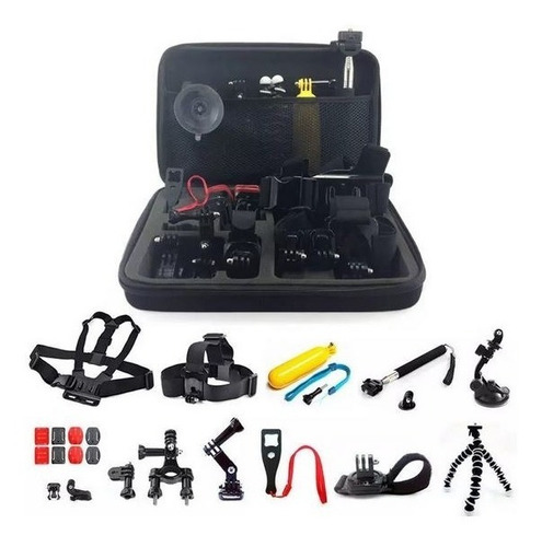 Kit 26 En 1 Accesorios Go Pro Hero Sjcam Eken Action Camara