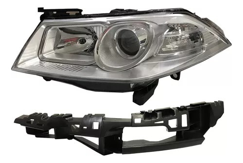 Faro Izquierda Renault Megane Ii 2005 A 2011 Con Lupa