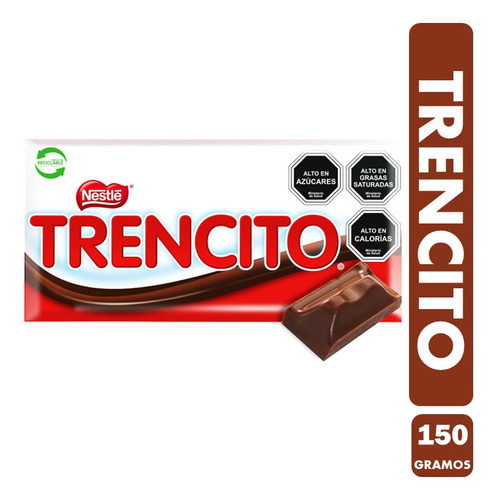 Trencito - Chocolate De Leche Nestle (barra Con 150gr)