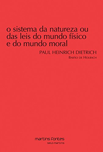 Libro Sistema Da Natureza Ou Das Leis Do Mundo Físico E Do M