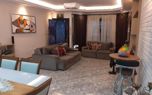 Imagem 8 de 15 de Casa Com 3 Dormitórios Sendo 2 Suítes Na Guilhermina Em Praia Grande Sp.