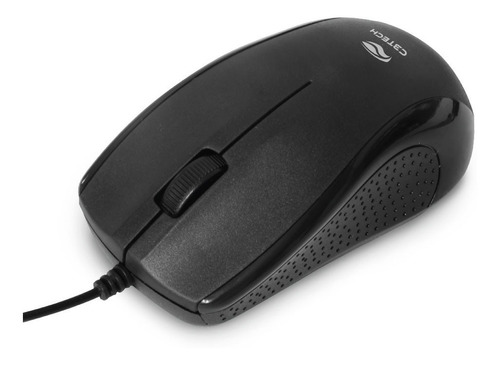 Mouse Usb Óptico Led 1000 Dpis Preto Ms26bk C3 Tech