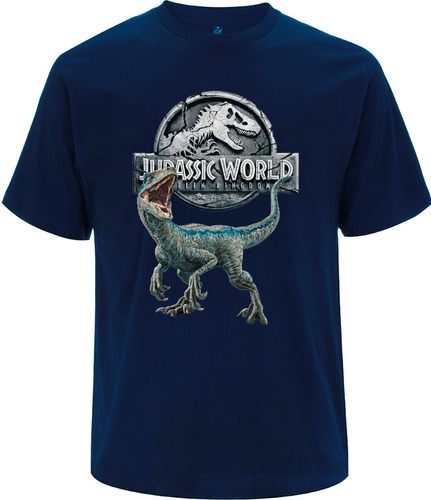 Remera Adulto Jurassic World Dominion Algodón Colores Varios