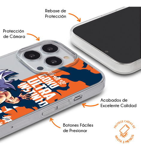 Funda Para Samsung Galaxy Dbs Goku Ultra Instinto Antigolpe