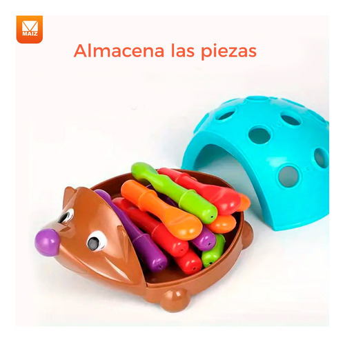 Juguete Bebe Puercoespin Didactico Educativo Infantil