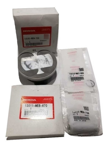 Kit Piston Crf 450 R '04 A '08 Original Honda Motos Point