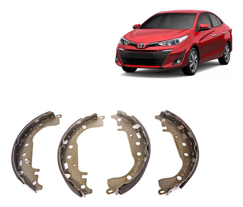 Balatas De Freno Toyota Yaris 1.5 2014-2022