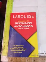 Comprar Diccionario De Sinónimos Antónimos E Ideas Afines Larousse