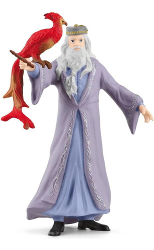 Schleich Harry Potter 42637 Albus Dumbledore Y Fawkes