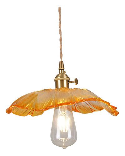 Lámpara Colgante Moderna, Lámpara Colgante Led, Naranja