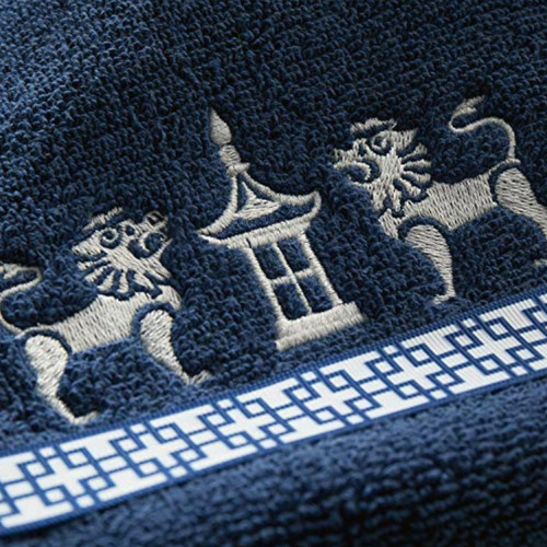 Skl Home Vern Yip Chinoiserie Juego De Toallas De Mano, Azul