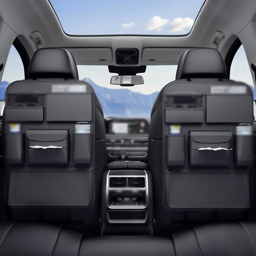 Organizador De Asiento Trasero De Coche, Bolsillo De Malla,