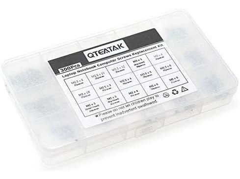 Imagen 5 de 5 de Qteatak 300pcs Portátil Del Cuaderno De Tornillos De Reempl