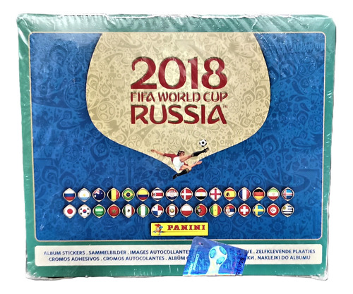 Caja Sellada Panini Copa Mundial Rusia 2018 Version Italiana