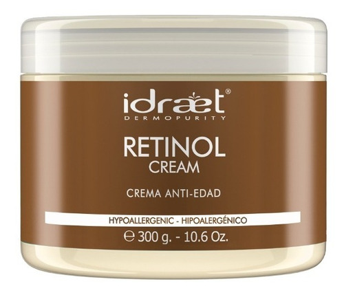 Retinol Crema Idraet 300 Gr - Antiarrugas Hidratante Antiage
