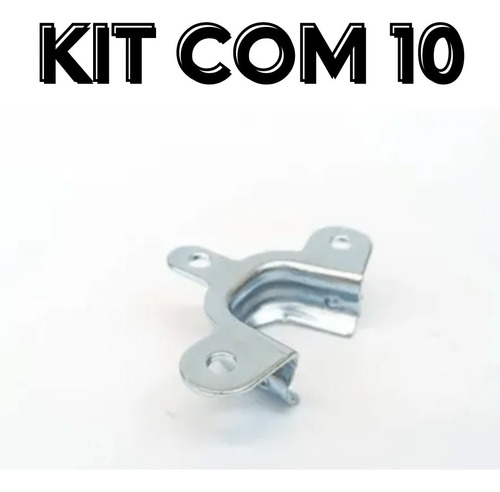 Kit 10 Suporte De Persiana U Gaviotas 70060017