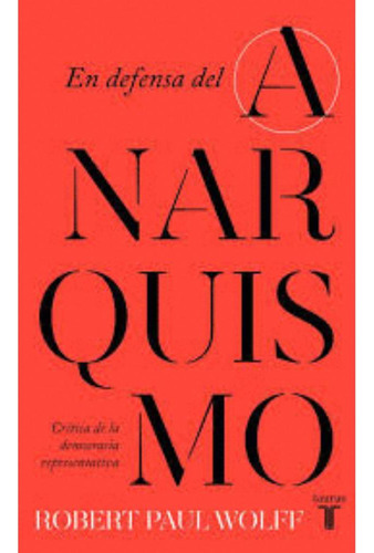 Libro.- En Defensa Del Anarquismo