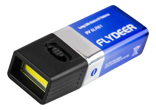 Linterna Led De 9 V: Juguete De Camping Compacto Y Ultrabril