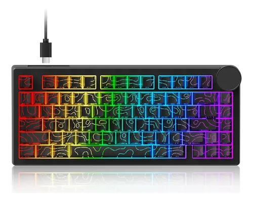 Jogo Firstblood Only. Teclado Mecânico Compacto Rgb Ak820 V2