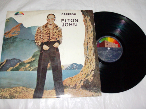 Elton John - Caribou / Vinilo 1974 Pop Rock Vg+ 