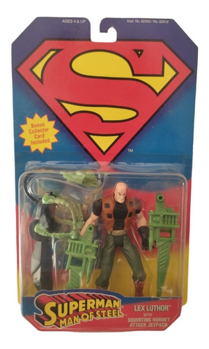 Lex Luthor Superman Man Of Steel Kenner Vintage