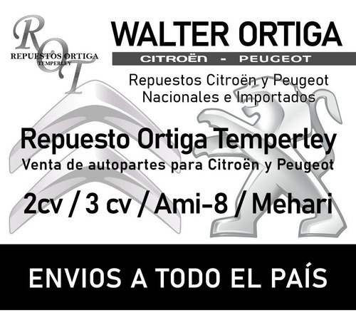 Instalación Eléctrica Citroen 3cv Ramal Principal 75-80