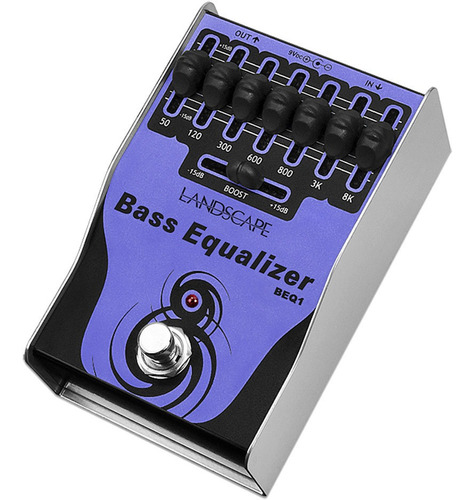 Pedal Equalizador Landscape Contrabaixo Bass Equalizer Beq1