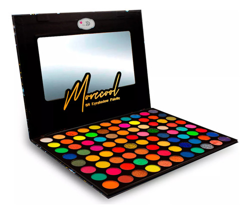 Paleta Sombras 88 Tonos Colores Multicolor Textura Suave