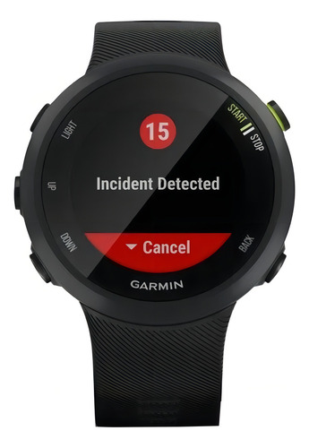 Smartwatch Garmin Forerunner 45 display de 1.04" con correa de silicona - color negro - Excelente (Reacondicionado)