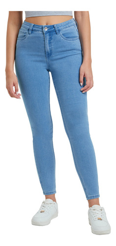 Jeans Mujer Skinny Emilia Azul Electrico  Fashion's Park