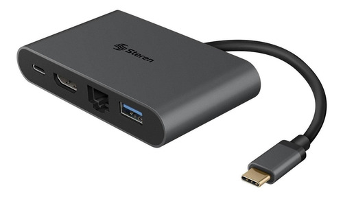 Adaptador Usb C A Hdmi/usb 3.0/usb C/ethernet Rj45 Usb-5290