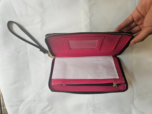 Cartera Mujer Betsey Johnson Original Negro Besos (Usado)