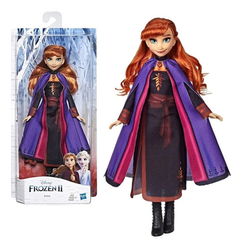 Muñeca Anna 27 Cm Frozen 2 Con Vestimenta Original