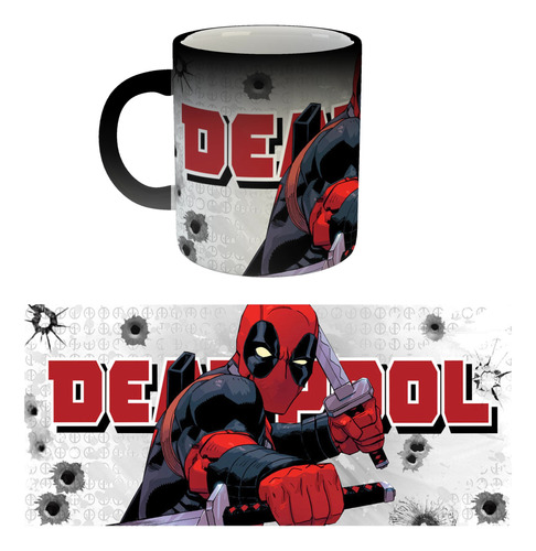 Taza Mágica Deadpool Comics |de Hoy No Pasa| 4