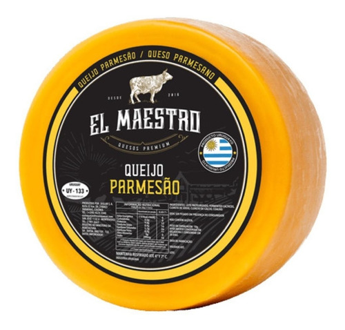 Queijo Parmesão El Maestro Uruguaio Capa Branca 1kg