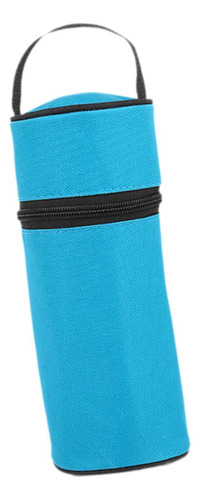 Bolsa De Transporte Aislada Para Botella De Agua, Azul Claro