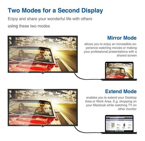 Imagem 7 de 7 de Cabo Adaptador Hdmi Para Vga Conversor P/tv Pc Notebook