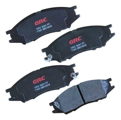 Balatas Delanteras Para Renault Scala 2011 Grc Ultra Ceramic