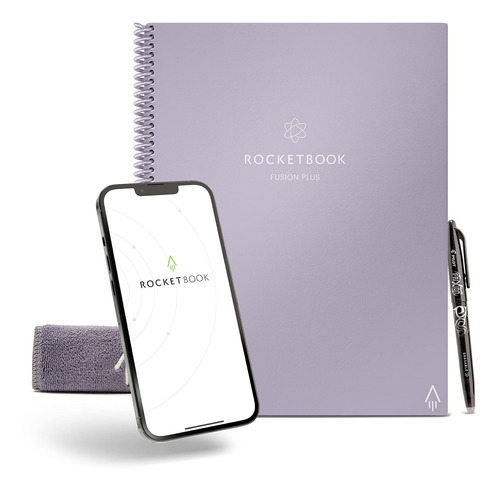 Rocketbook Fusion Plus - Cuaderno Y Planificador Inteligente