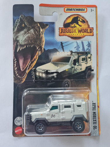 Matchbox '10 Textron Tiger Jurassic World - Mdq